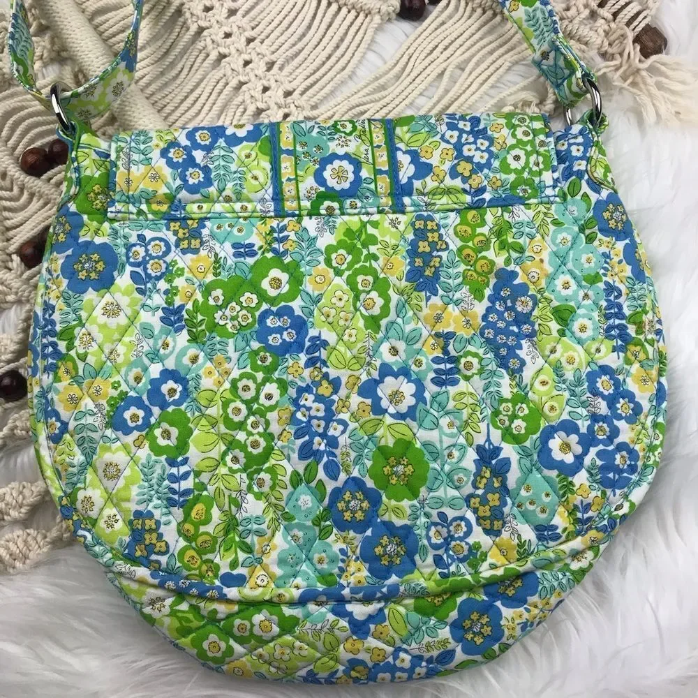 Vera Bradley satchel‎ bag in English meadow print